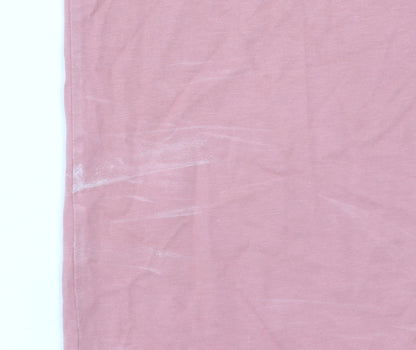 Uniqlo Men’s Pink Supima Cotton Crew Neck Short Sleeve T-Shirt M