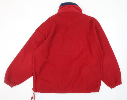 Mens UK Size XL Mario Valente Red Pullover Sweatshirt