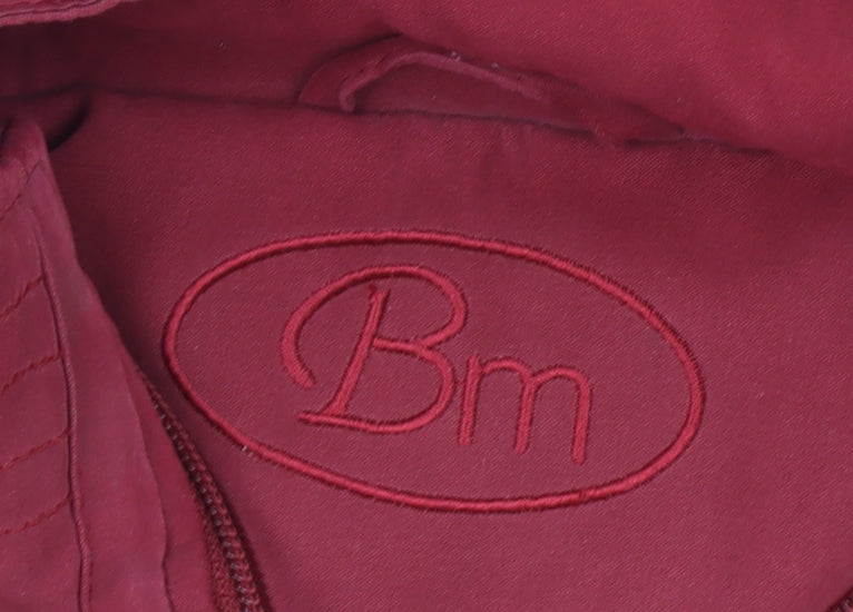 Womens UK Size S BM Red Parka Coat