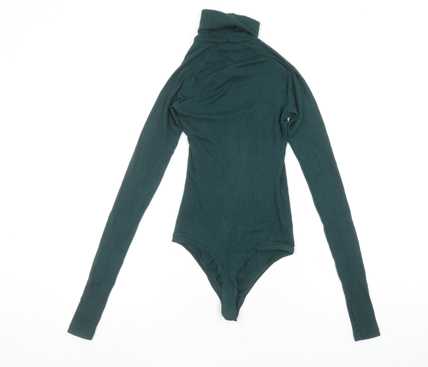 Womens UK Size XS ALIX NYC One-Piece Green Bodysuit