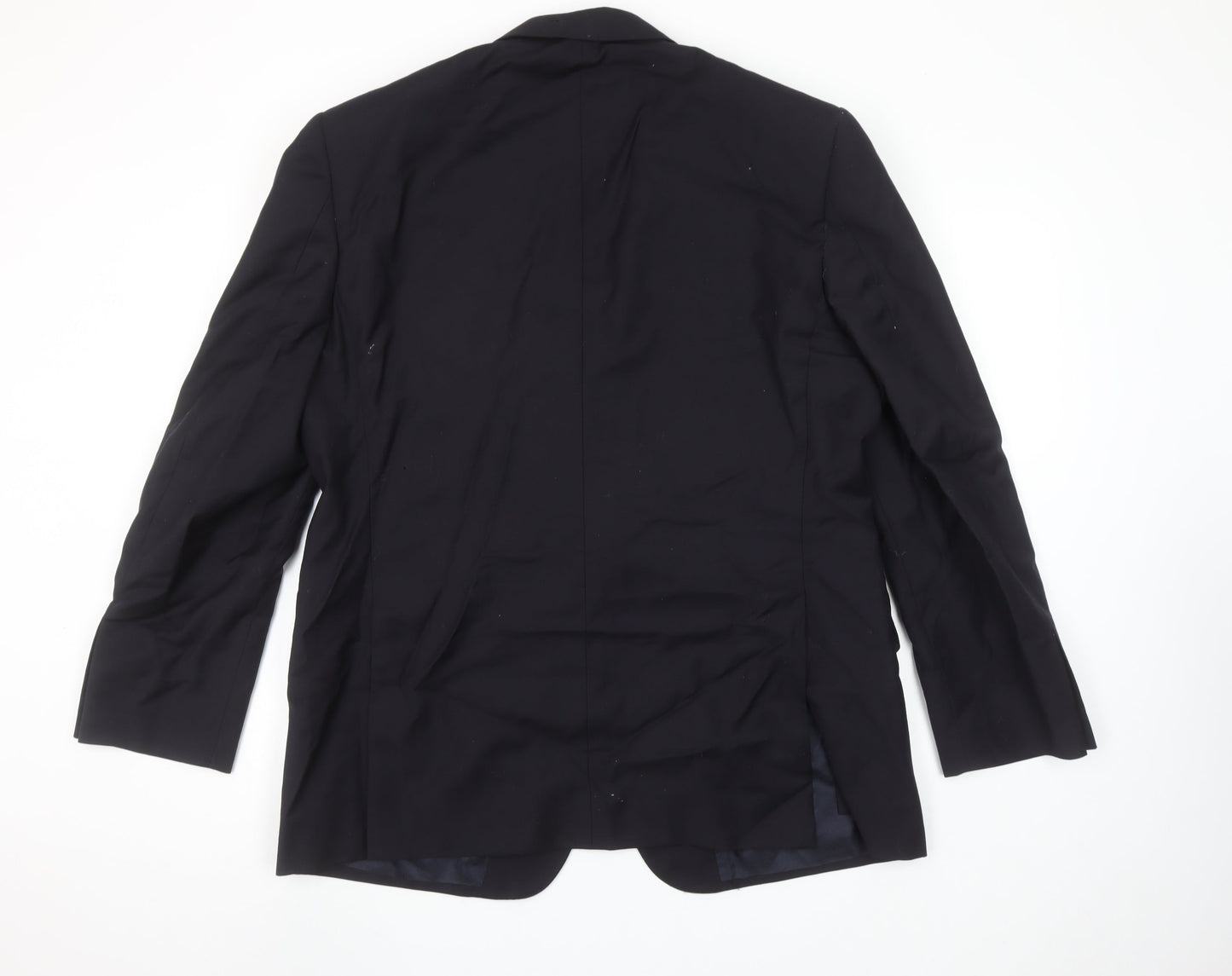 Marks and Spencer Autograph Men's Navy 44 Regular Wool Blazer Jacket