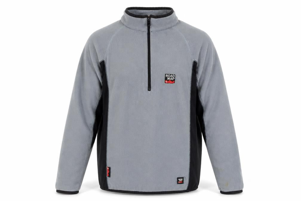 Mens UK Size S Road Map Grey Pullover Sweatshirt