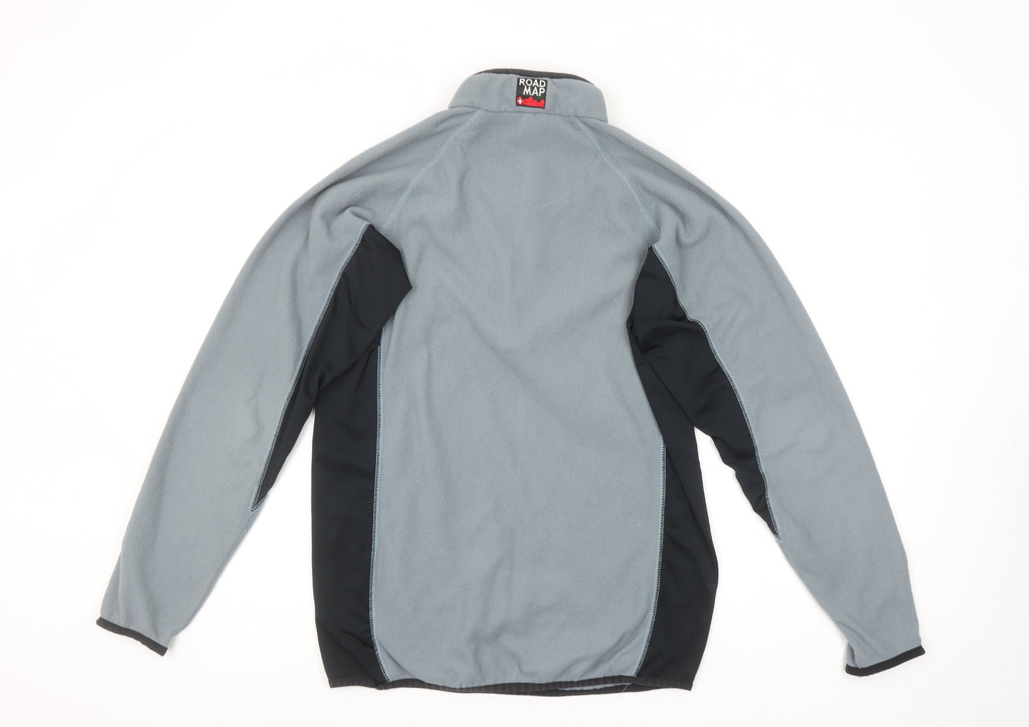 Mens UK Size S Road Map Grey Pullover Sweatshirt