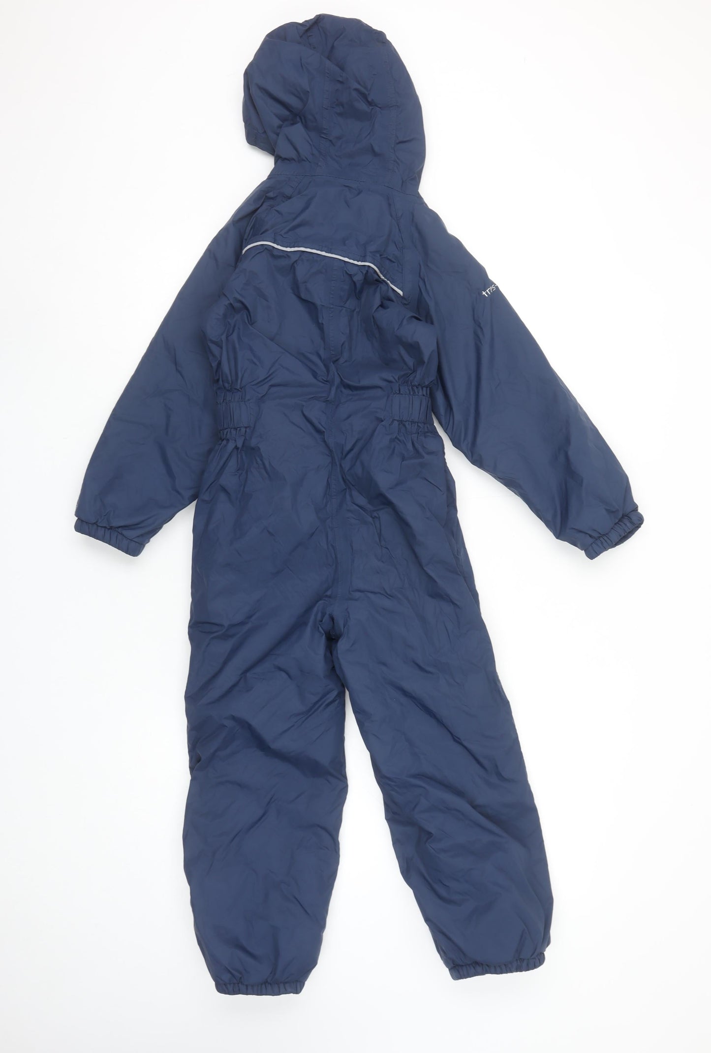 Trespass Boys Blue Hooded Waterproof Snowsuit 5-6 Years Winter Outerwear
