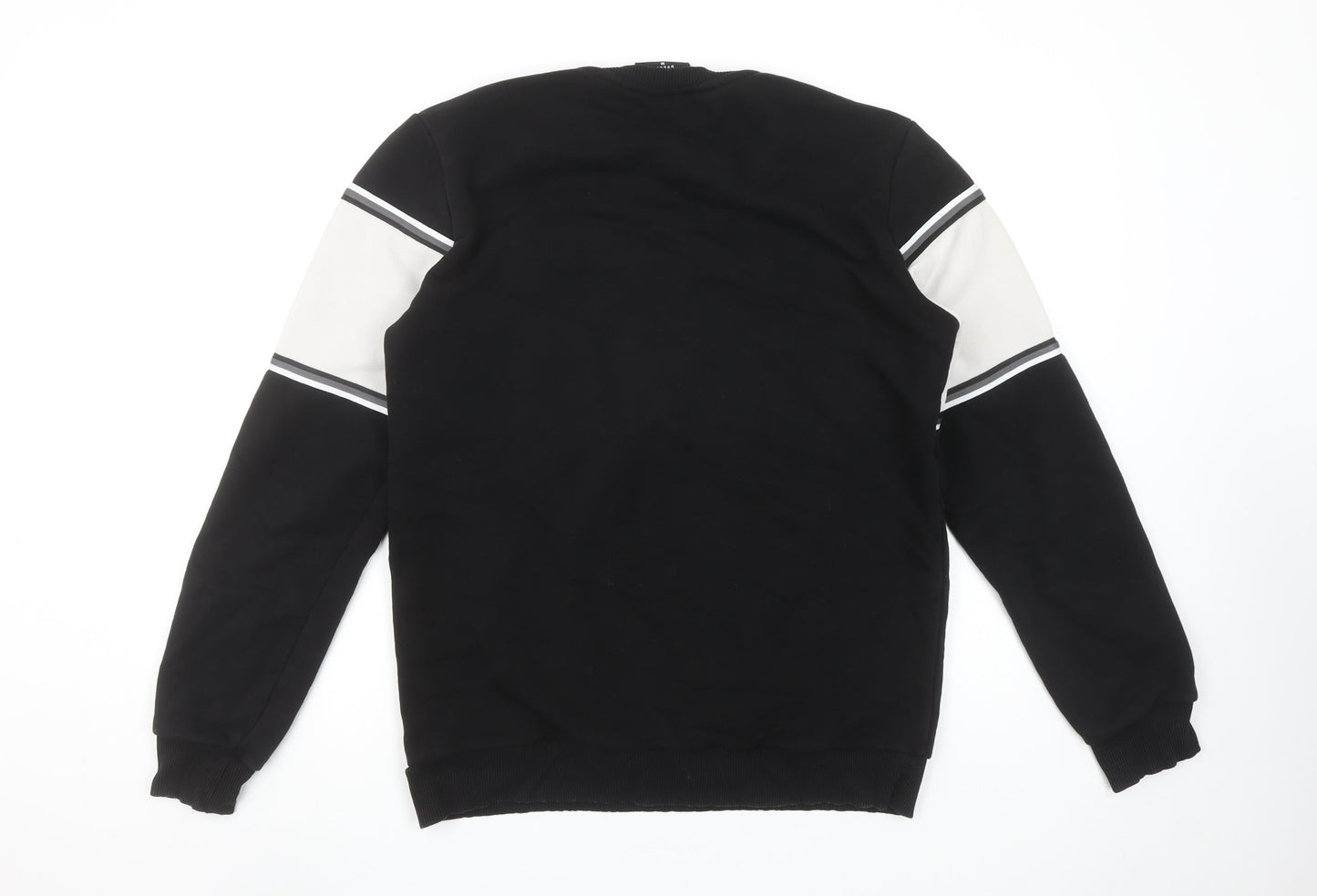 Mens UK Size M Prè London Black Pullover Sweatshirt