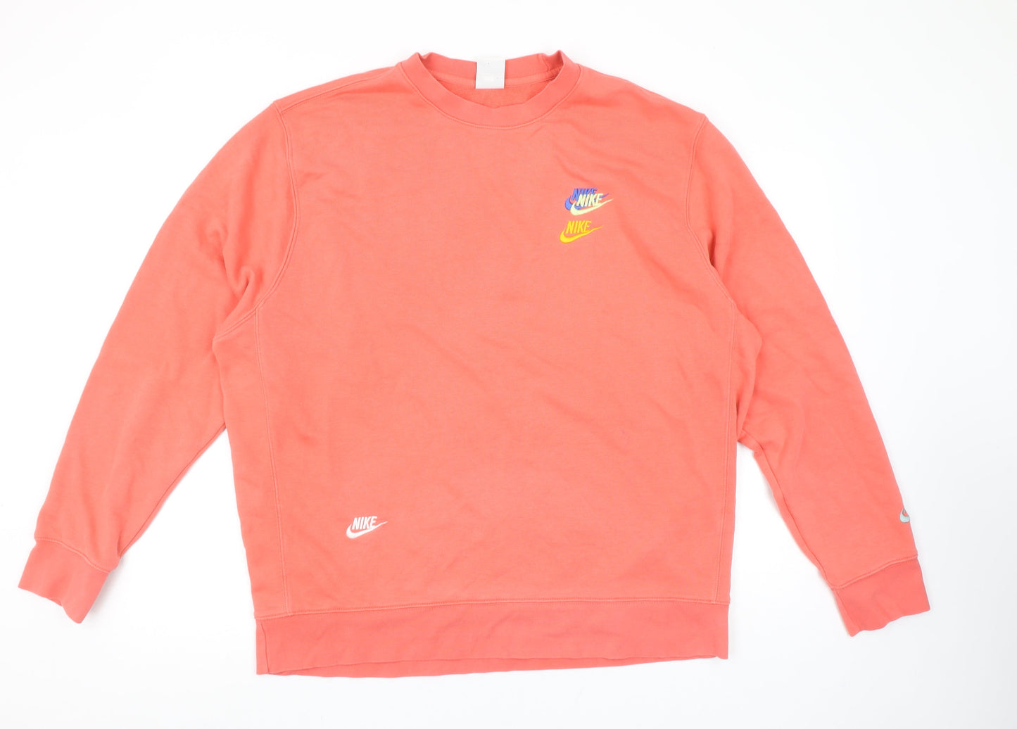 Womens UK Size XL Nike Pink Pullover Sweatshirt