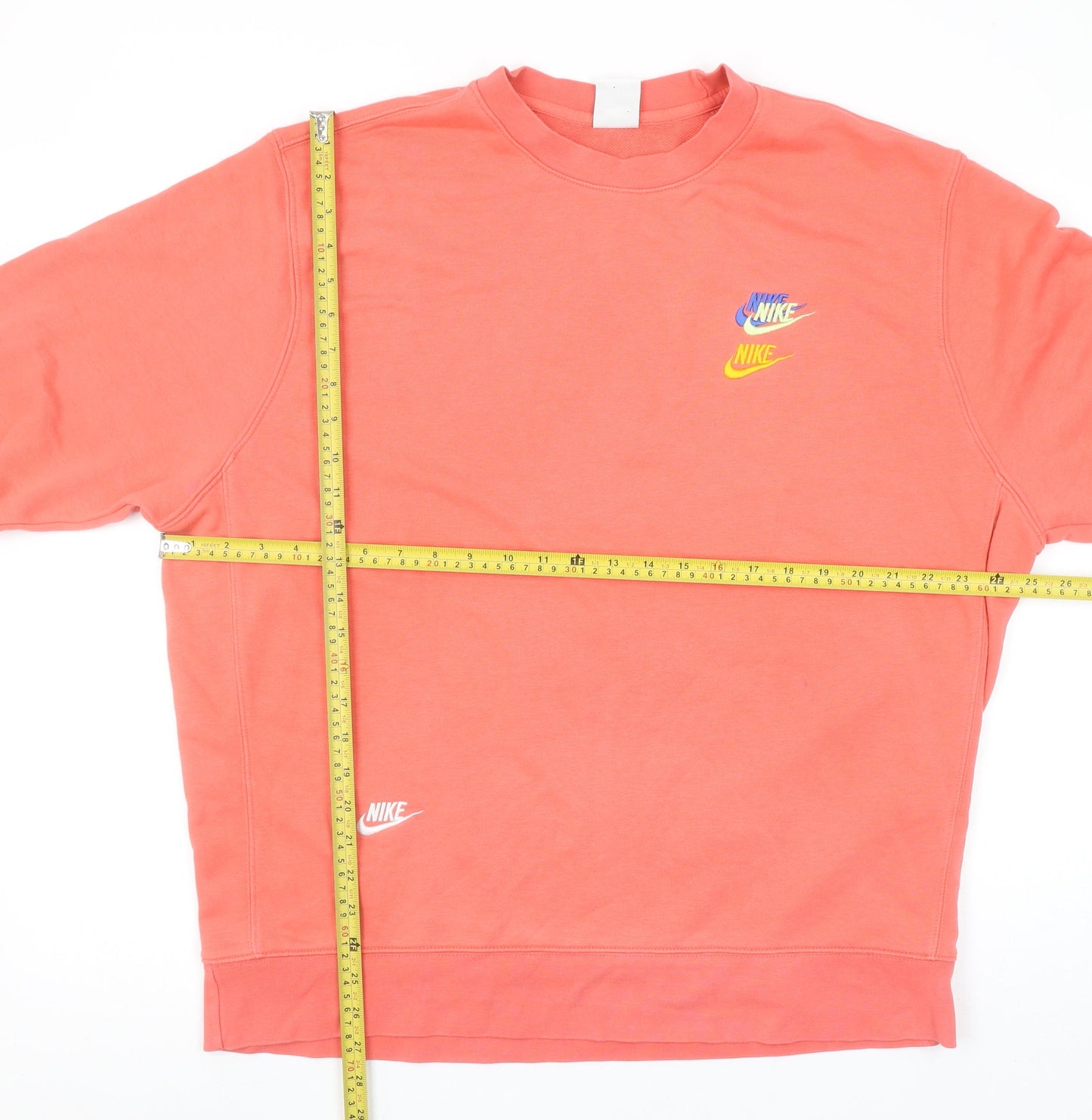 Womens UK Size XL Nike Pink Pullover Sweatshirt