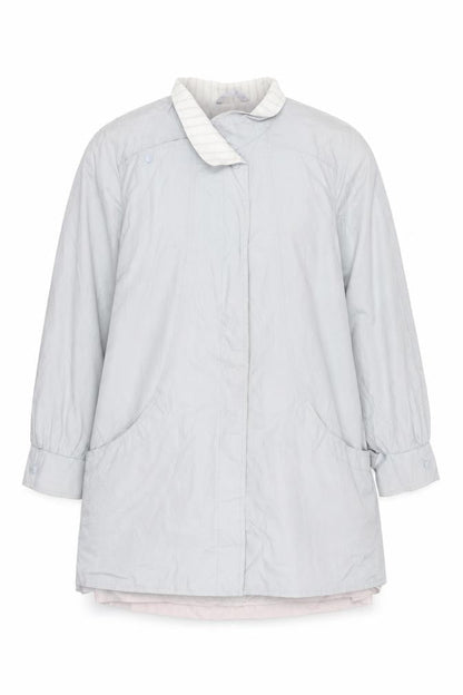 Womens UK Size 16 C&A Grey Rain Coat