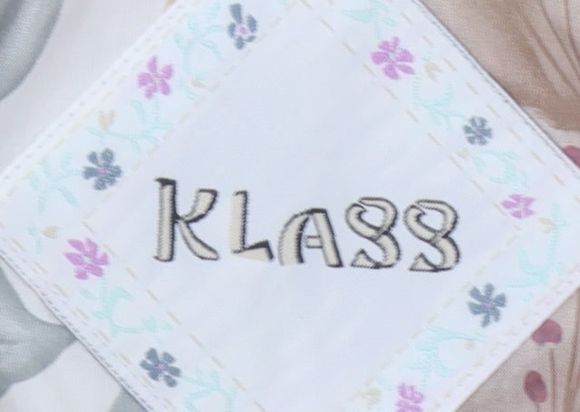 Klass Women Beige Mid-Length Button Overcoat Size 12