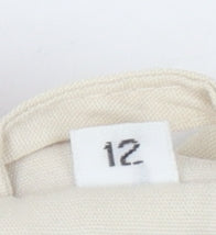 Klass Women Beige Mid-Length Button Overcoat Size 12