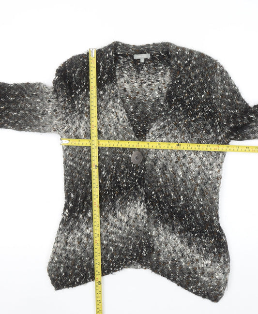 Womens UK Size M Marks and Spencer Grey Cardigan Jumper