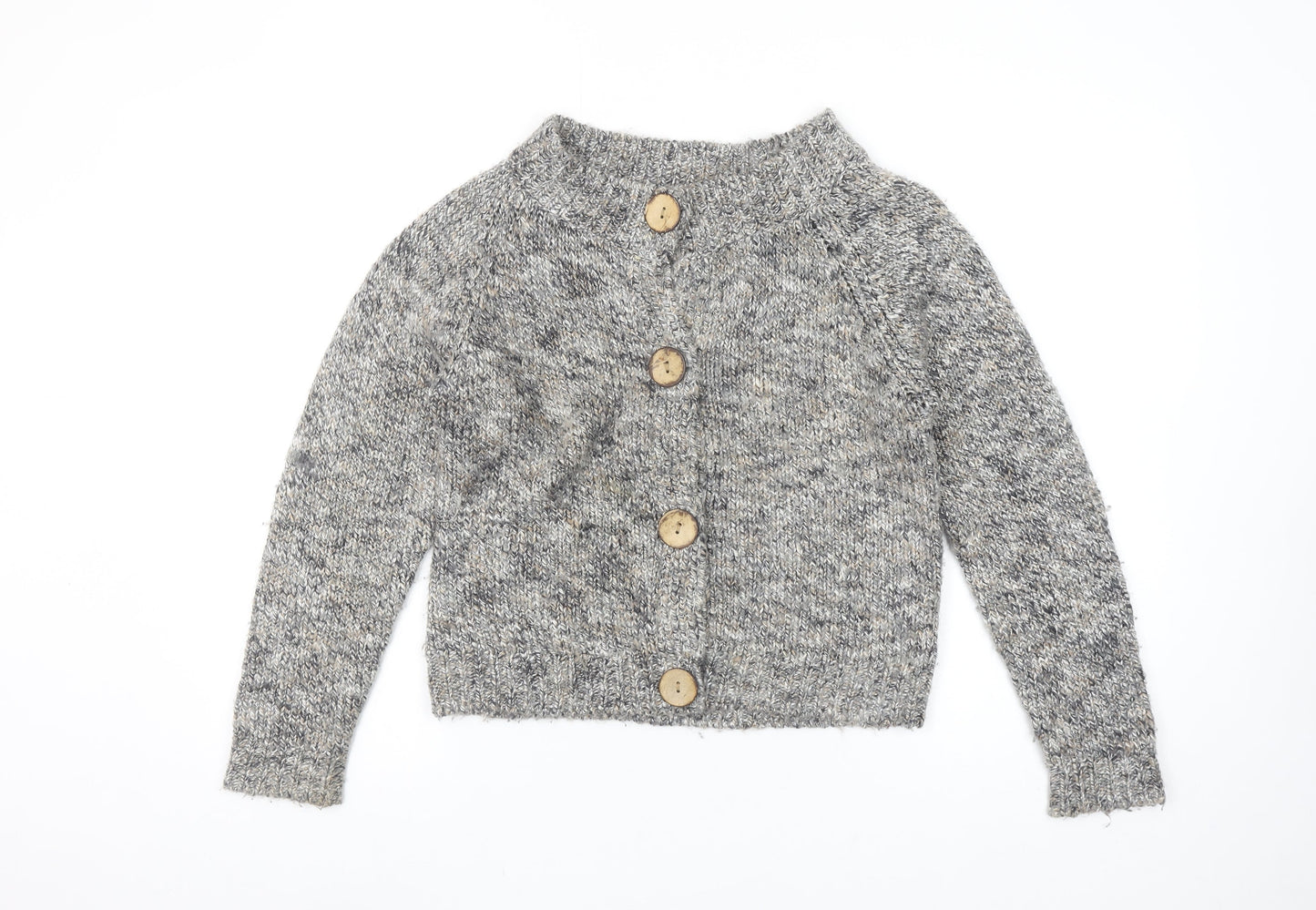 Womens UK Size M Linea Grey Cardigan Jumper