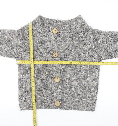 Womens UK Size M Linea Grey Cardigan Jumper