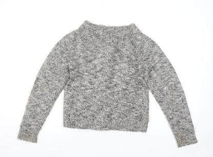 Womens UK Size M Linea Grey Cardigan Jumper