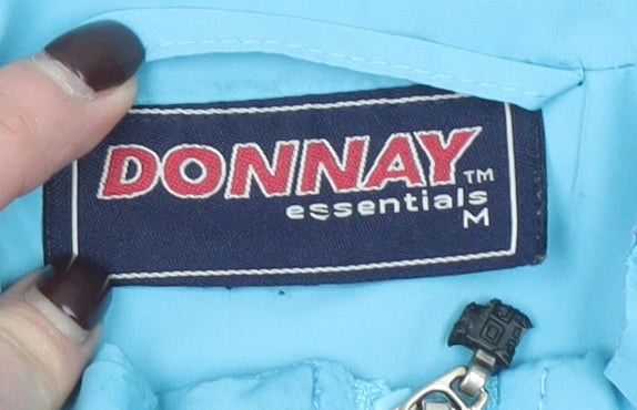 Womens UK Size M Donnay Blue Basic Jacket
