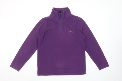 Womens UK Size M Granite Outdoors Purple Pullover Sweatshirt