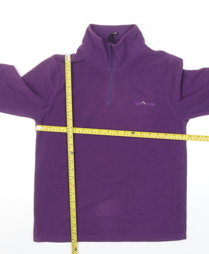 Womens UK Size M Granite Outdoors Purple Pullover Sweatshirt