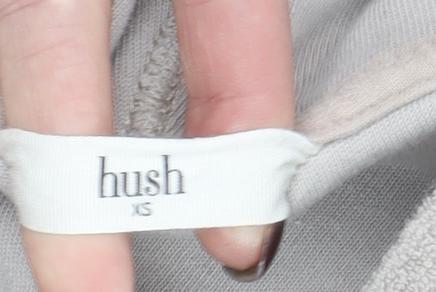 Womens UK Size XS Hush Beige Henley Hoodie