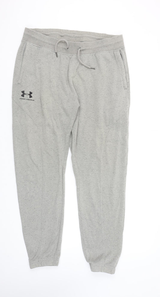 Under Armour Men’s Grey XL Jogger Sweatpants Tapered Fit