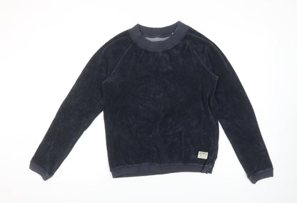 Womens UK Size 12 Jack Wills Blue Pullover Sweatshirt