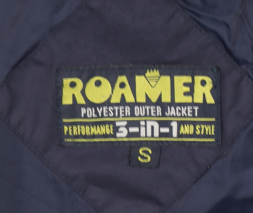 Mens UK Size S Roamer Multicoloured 3-in-1 Jacket