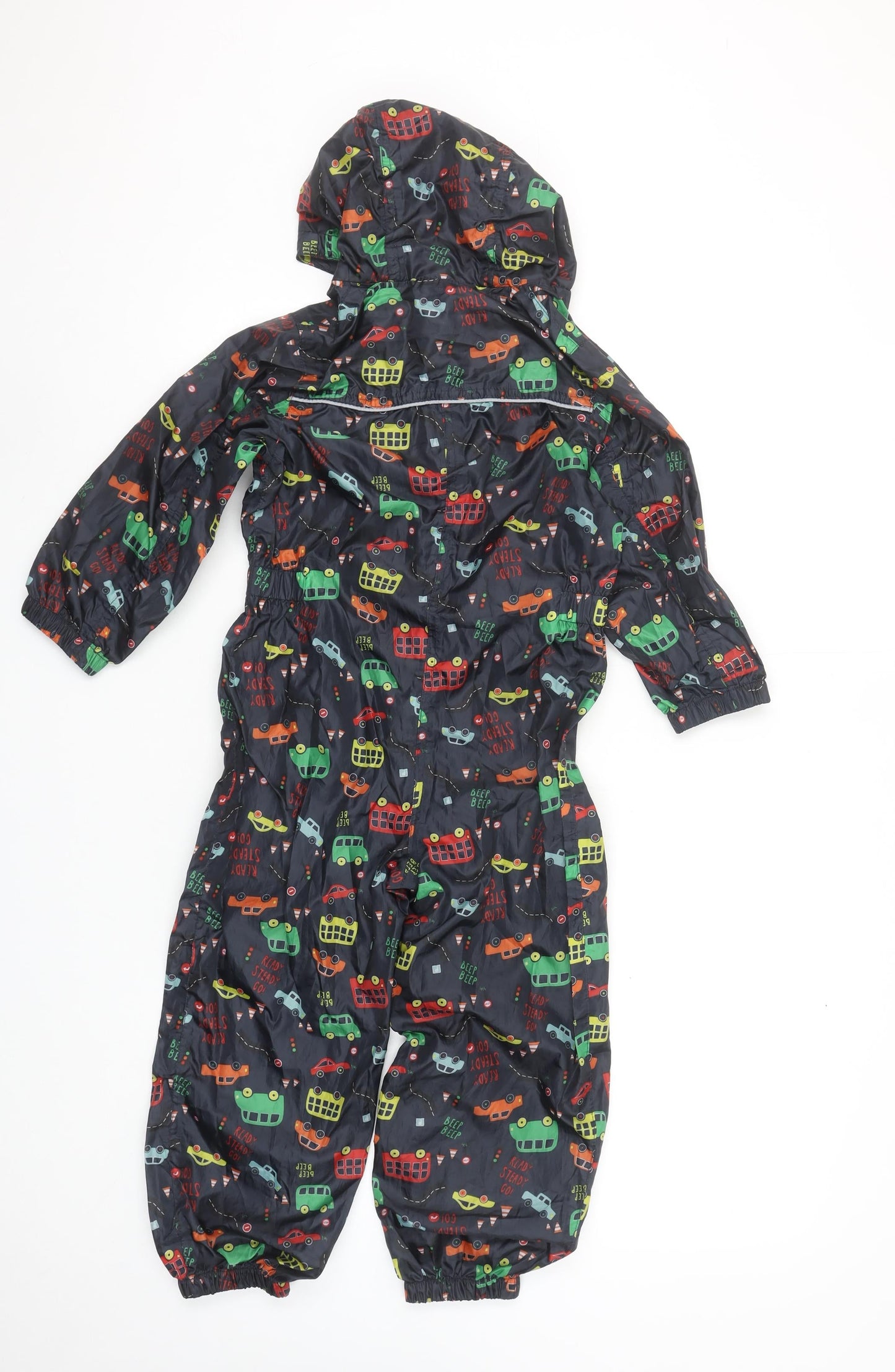 Regatta Boys Multicoloured 6 Years Waterproof Hooded Rain Snowsuit