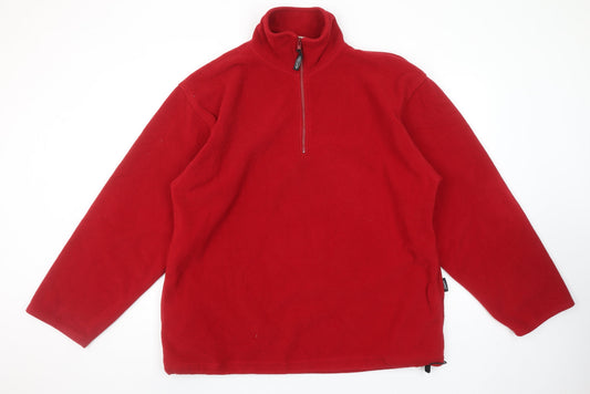 Mens UK Size XL Champion Red Pullover Sweatshirt