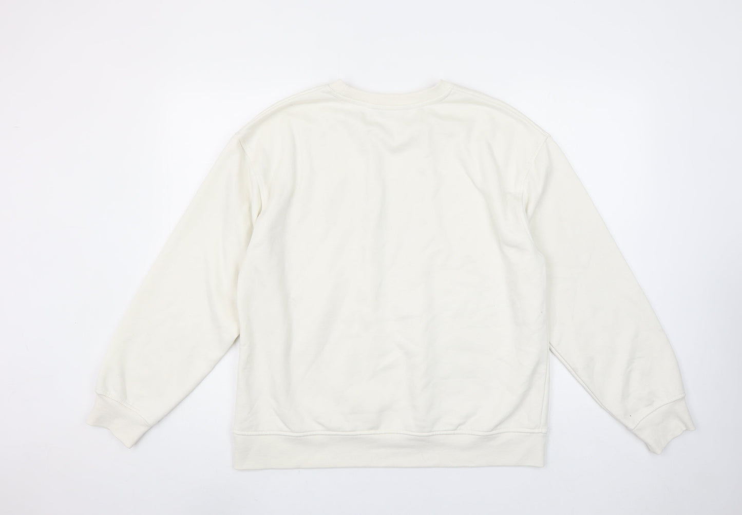 Womens UK Size 12 Dunnes Stores Ivory Pullover Sweatshirt