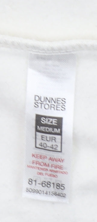 Womens UK Size 12 Dunnes Stores Ivory Pullover Sweatshirt