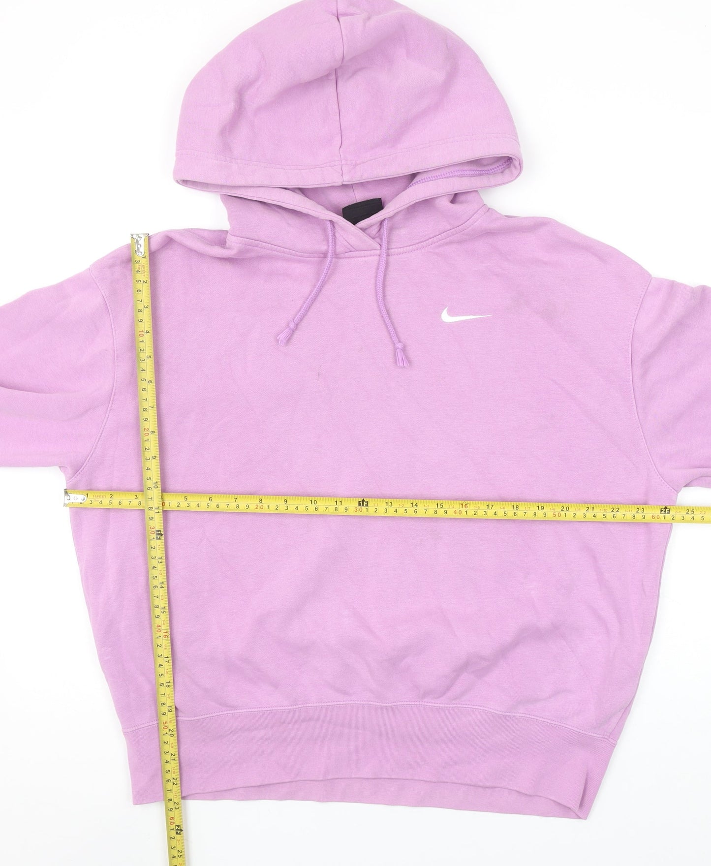Nike Women’s Purple Pullover Hoodie Small Cotton Blend Sweatshirt
