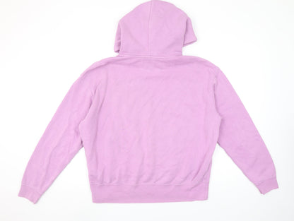 Nike Women’s Purple Pullover Hoodie Small Cotton Blend Sweatshirt