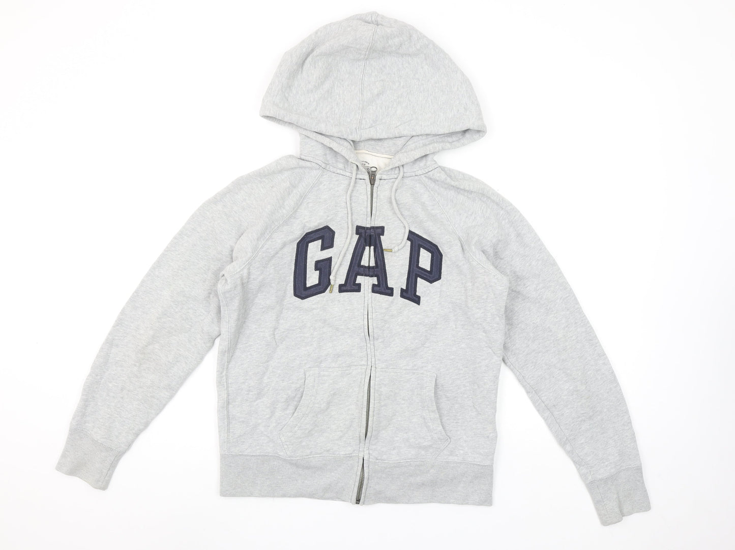 GAP Womens Grey Small Full Zip Hoodie Sweatshirt
