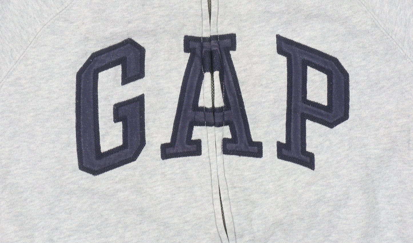 GAP Womens Grey Small Full Zip Hoodie Sweatshirt