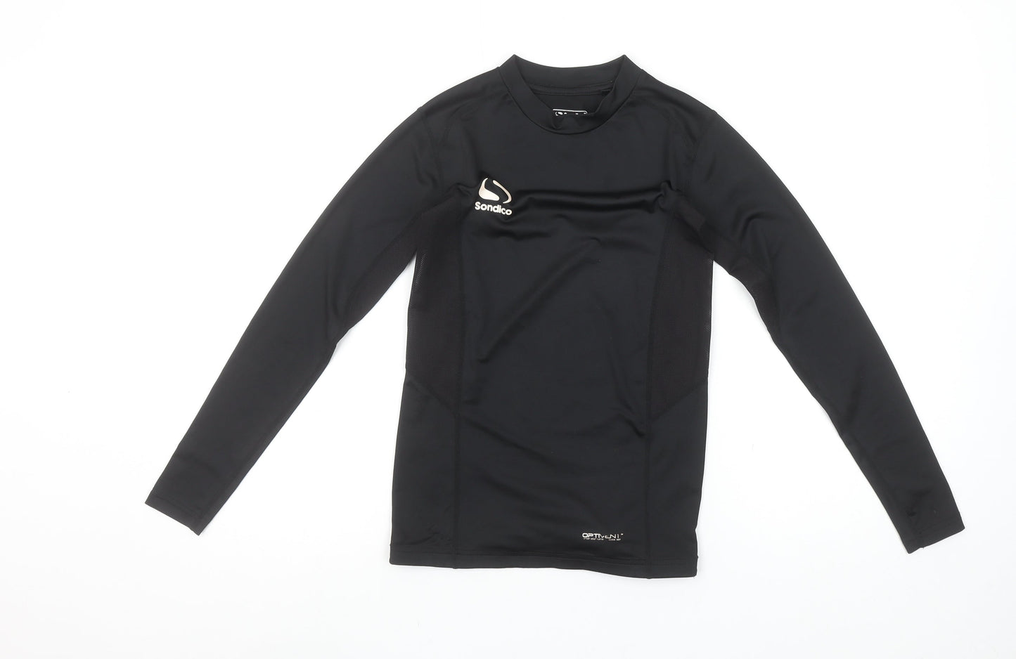 Sondico Boys Black Long Sleeve Compression Sports Top 11-12 Years