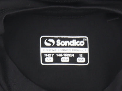 Sondico Boys Black Long Sleeve Compression Sports Top 11-12 Years