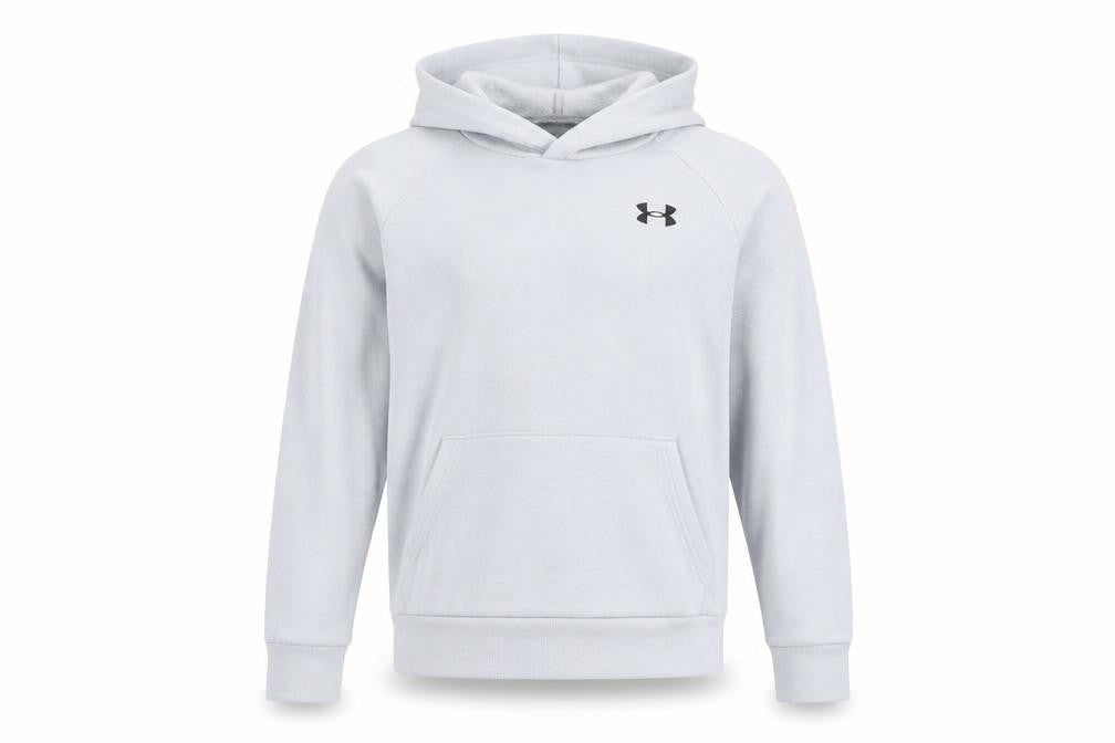 Boys UK Size 14-15 Years Under armour Grey Pullover Hoodie