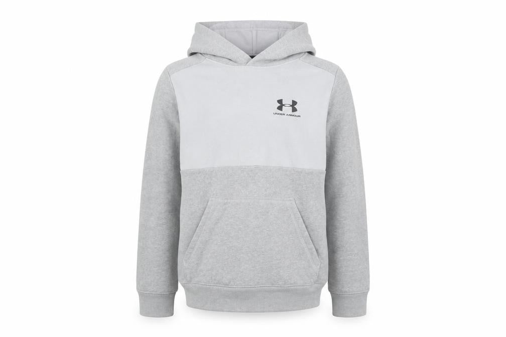 Boys UK Size M Under armour Grey Pullover Hoodie
