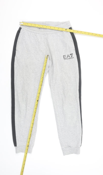 Emporio Armani EA7 Men's Grey Jogger Trousers Size S