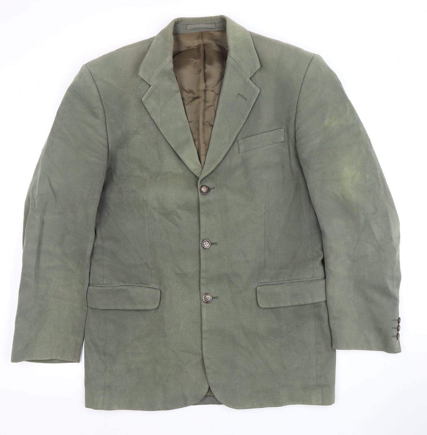 Mens UK Size 40 Gurteen Regular Green Suit Jacket