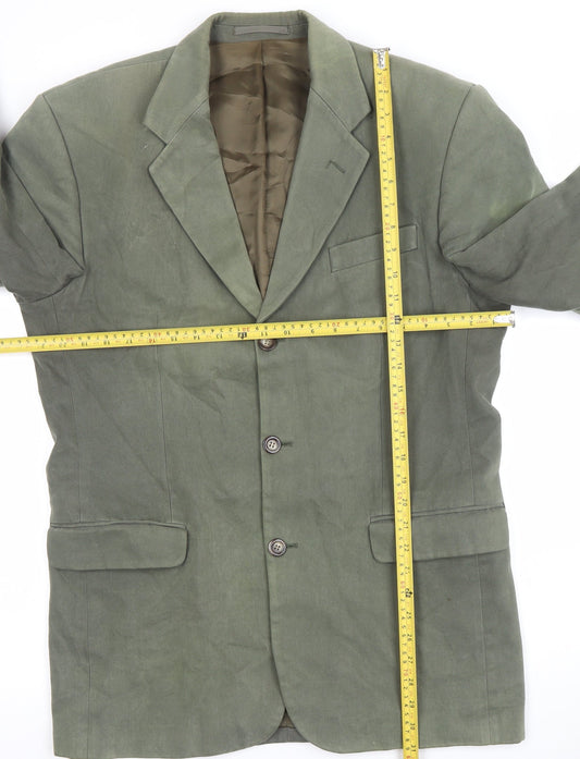 Mens UK Size 40 Gurteen Regular Green Suit Jacket