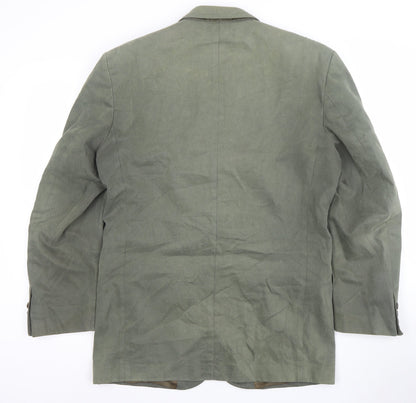 Mens UK Size 40 Gurteen Regular Green Suit Jacket