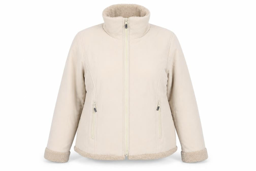 Womens UK Size L mlw CountrySport Beige Puffer Jacket