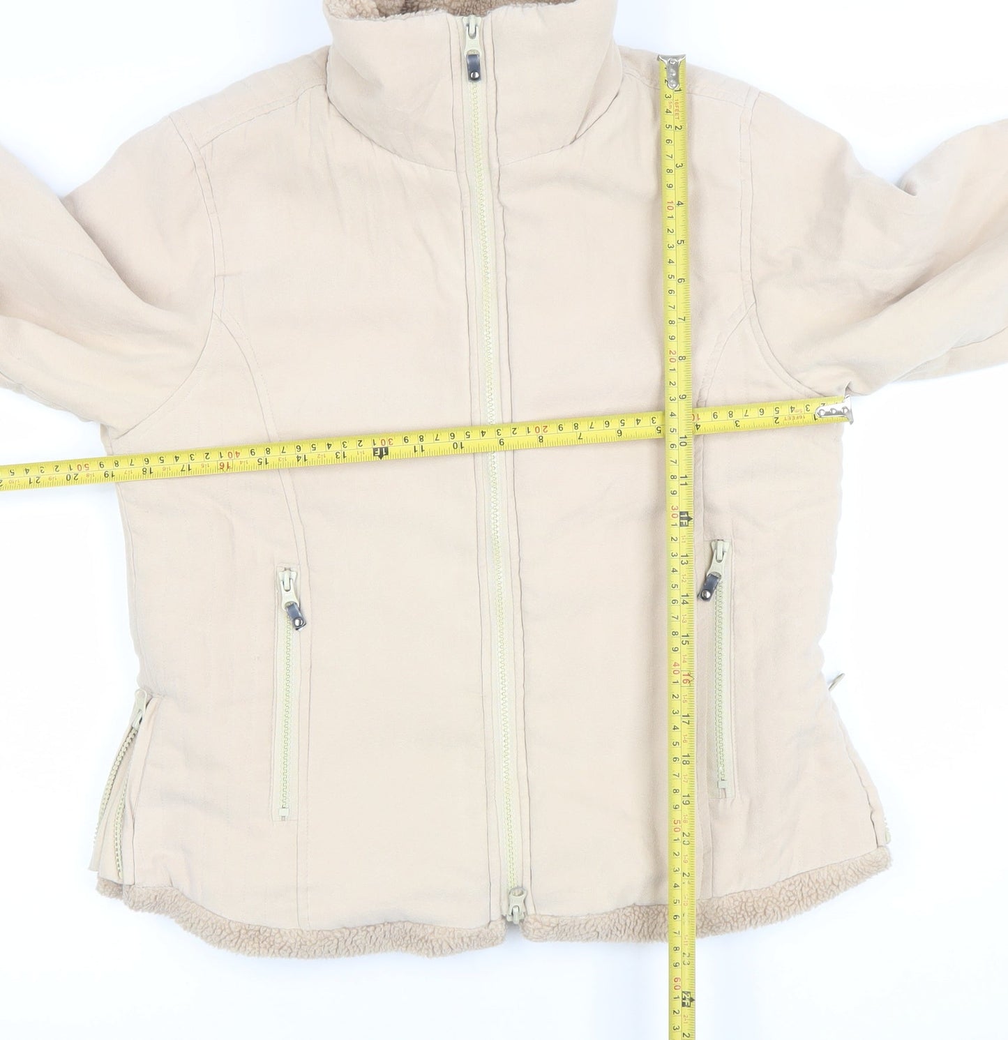 Womens UK Size L mlw CountrySport Beige Puffer Jacket