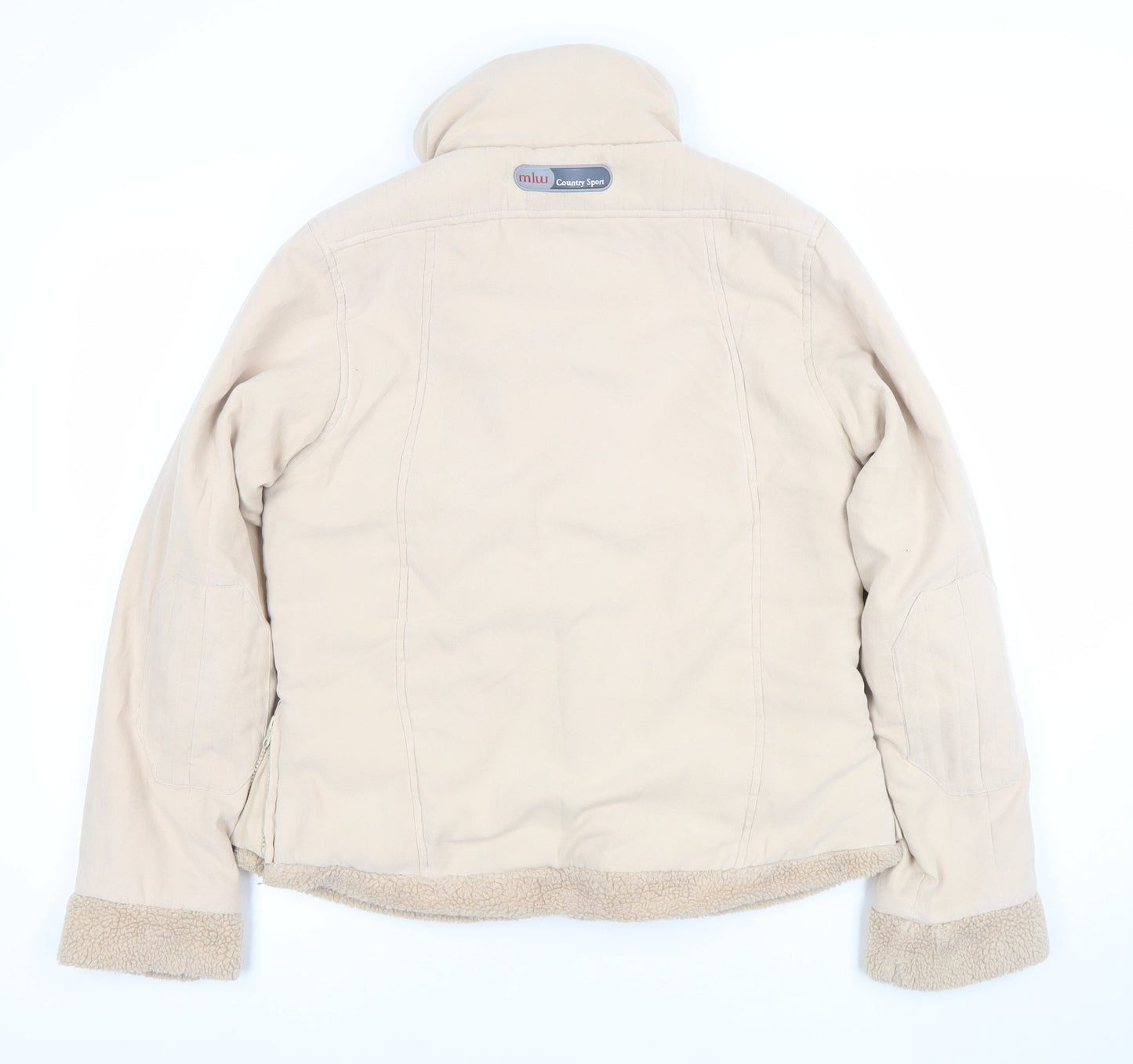 Womens UK Size L mlw CountrySport Beige Puffer Jacket