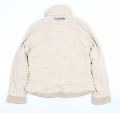 Womens UK Size L mlw CountrySport Beige Puffer Jacket