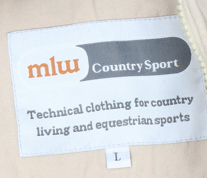 Womens UK Size L mlw CountrySport Beige Puffer Jacket