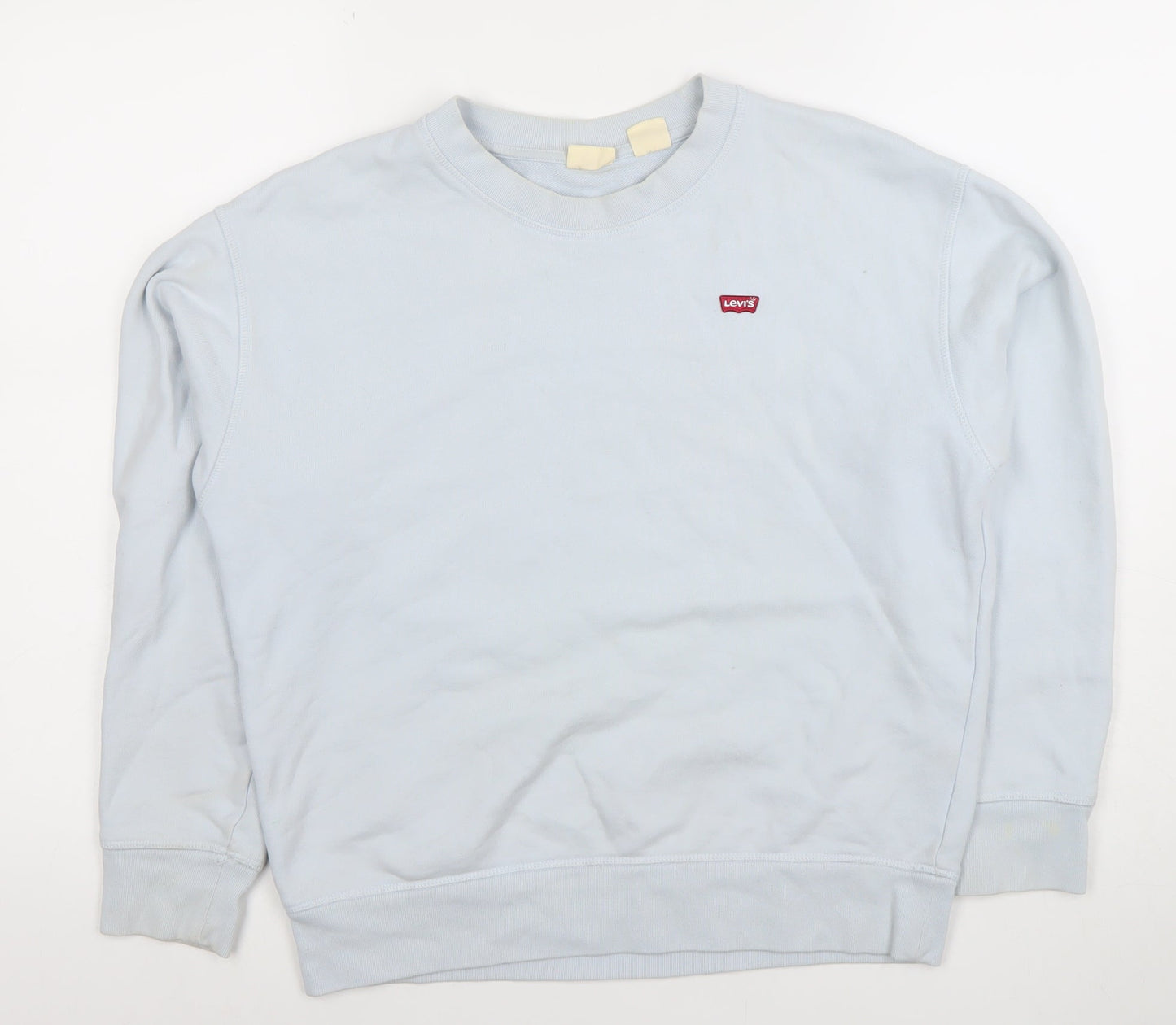 Womens UK Size S Levi's Blue Pullover Sweatshirt