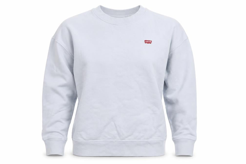 Womens UK Size S Levi's Blue Pullover Sweatshirt