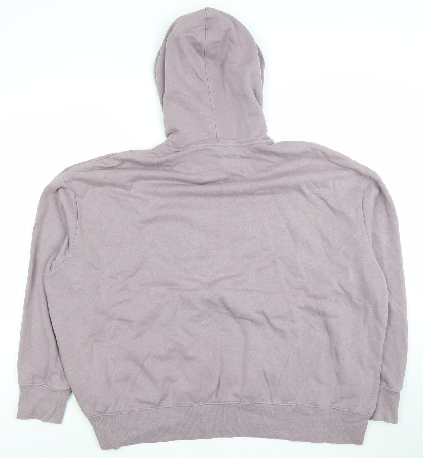 Nike Air Women's Purple Pullover Hoodie Size XL Cotton Blend