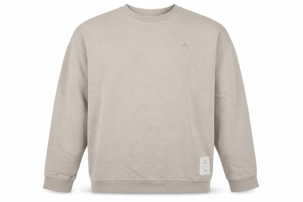 Mens UK Size L MAYA MAYA Beige Pullover Sweatshirt